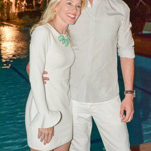 Black Halo White Dress